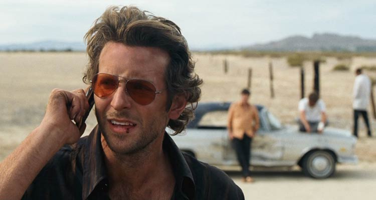 The Hangover 2009 Movie Scene Bradley Cooper as Phil on the phone after a wild night in Las Vegas saying we fucked up