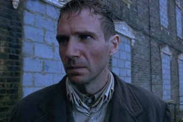 Spider 2002 Movie Scene Ralph Fiennes as Spider a man suffering from mental illness thinking about his childhood