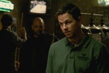 Contraband 2012 Movie Scene Mark Wahlberg as Chris Farraday agreeing to smuggle counterfeit money