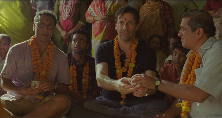 Million Dollar Arm Movie 2014 Scene Jon Hamm as JB in the home of one of the players in India