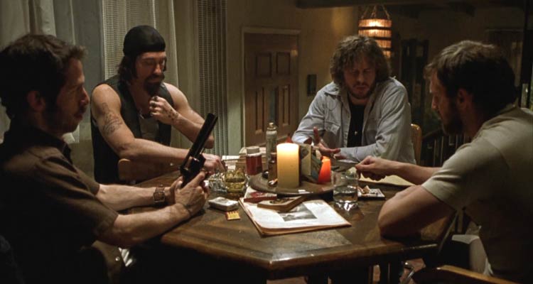 Wonderland 2003 Movie Scene Members of the gang discussing how they're going to rob Eddie Nash