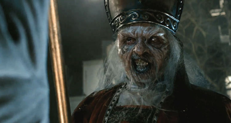 Saint AKA Sint 2010 Movie Scene Huub Stapel as Zombie Saint Nicholas AKA Zombie Santa Claus