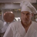 Under Siege 1992 Movie Scene Steven Seagal as Ryback in the kitchen cooking