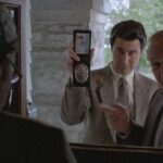 Relentless 1989 Movie Scene Leo Rossi as Sam Dietz and Robert Loggia as Bill Malloy, two detectives looking for a serial killer in Los Angeles