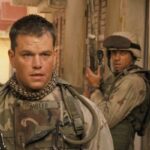 Green Zone 2010 Movie Scene Matt Damon as Miller in Iraq looking for WMDs