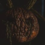 Carved 2024 Movie Scene A killer pumpkin looking for revenge and its next victim